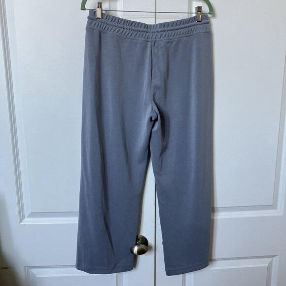 Athleta Seasoft Mid Rise Straight Crop Pants Womens Gray Outdoor Runnning - Picture 5 of 9